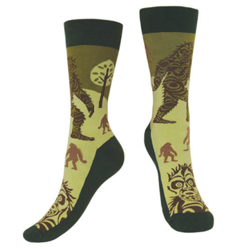 Art Socks - Sasquatch By Francis Horne Sr.