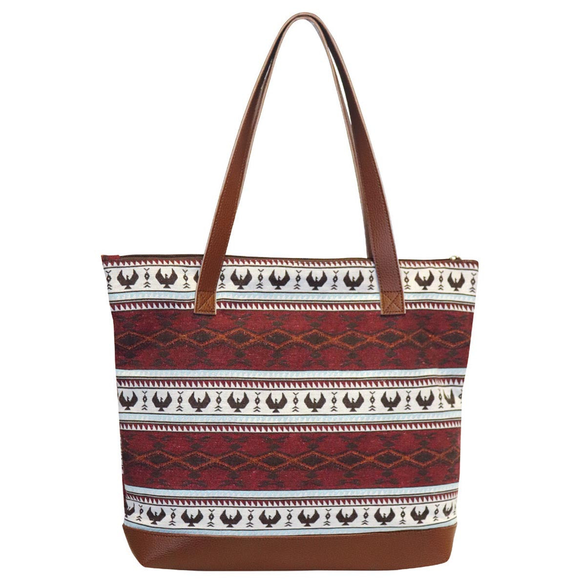 Woven Tote Bag - by Leila Stogan